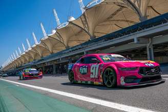 Dudu Barrichello foi o mais rápido com o Mustang 91